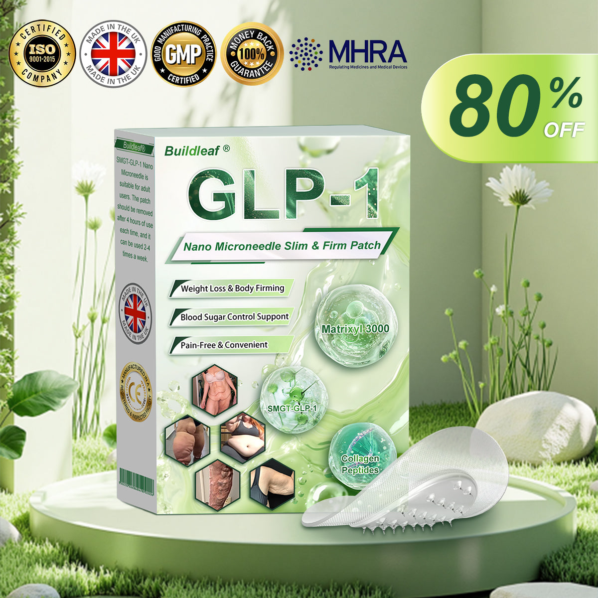 BuildLeaf® Only 10 boxes!!! Grab an exclusive 30% discount now! Keep your skin youthful and glowing in just 1 to 4 weeks. Don’t miss your chance—this offer won’t come around again until next year. Act fast! 180-day money back guarantee!